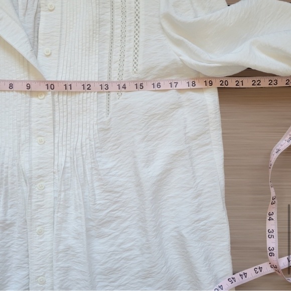 BA&SH white button up top - Picture 11 of 14